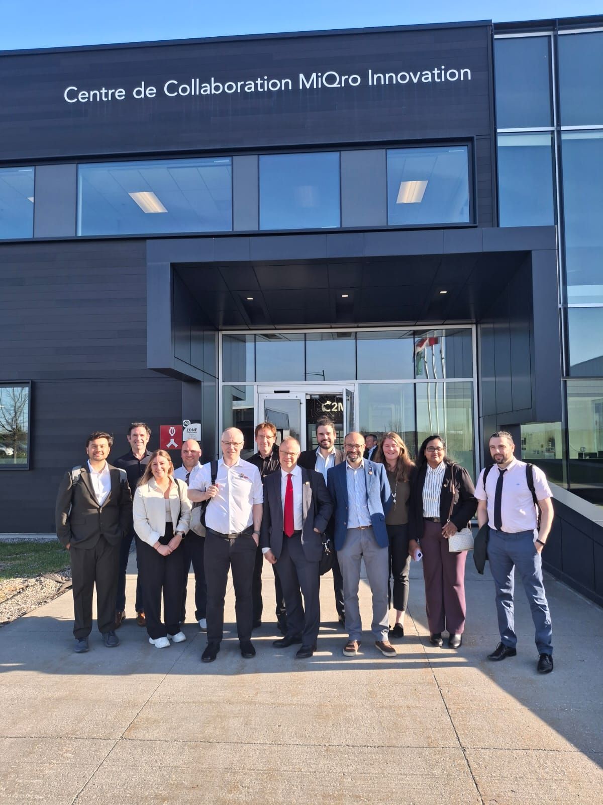 Group photo near Montreal